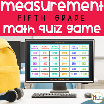 Measurement Review │ Test Prep │Jeopardy-Style │ Power Point Game │ 5th ...