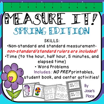 Preview of Measurement SPRING Edition NO PREP! 