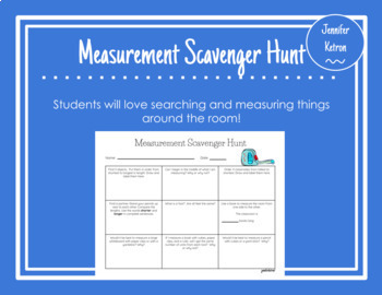 Preview of Measurement Scavenger Hunt