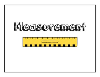Measurement Senior Kindergarten Math Unit by The Andreas | TpT