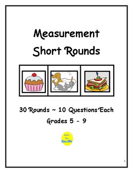 Preview of Measurement Short Rounds
