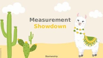 Preview of Measurement Showdown