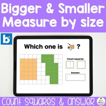 Preview of Measurement Size: Bigger & Smaller Boom™ Cards
