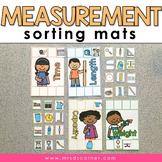 Measurement Sorting Mats [4 mats included] | Types of Meas