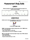 Measurement Study Guide -- Elementary Math