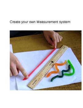 Preview of Measurement System Lab Create your own Middle and High School science