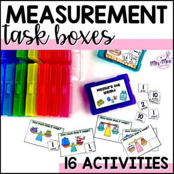 Preview of Measurement- Task Boxes
