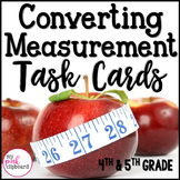 Converting Measurements Task Cards - Customary & Metric Le