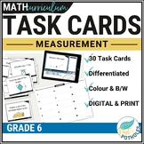 Measurement Task Cards: Metric Conversions, Angle Relation