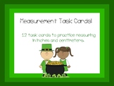 Measurement Task Cards, St. Patrick's Day Themed!
