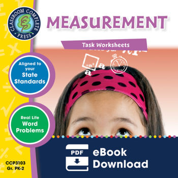 Preview of Measurement - Task Sheets Gr. PK-2