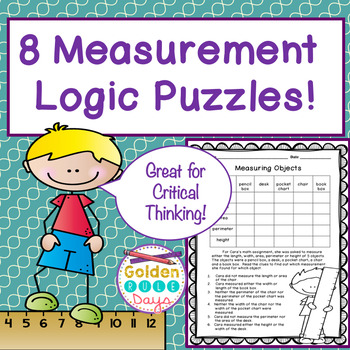 Preview of Enrichment Activities Measurement Logic Puzzles Fast / Early Finishers