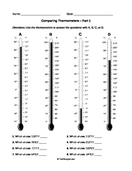 Preview of Measurement: Thermometers and Temperature