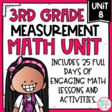 Measurement Math Unit with Activities for THIRD GRADE