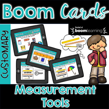 Preview of Measurement Tools BOOM Cards | Distance Learning