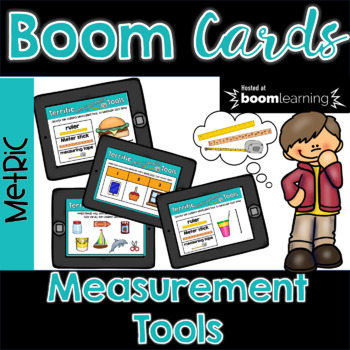 Preview of Measurement Tools BOOM Cards | Distance Learning