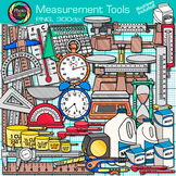 Measurement Tools Clip Art {Volume, Mass, Perimeter, Area 
