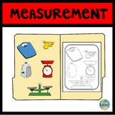 Measurement Tools File Folder Game