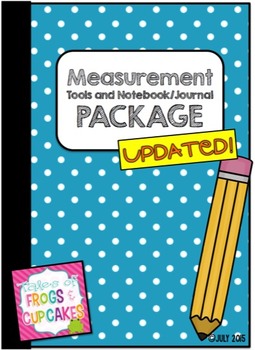 Preview of Measurement Tools + Notebook/Journal Package