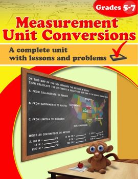 Preview of Measurement Unit Conversions (Distance Learning)