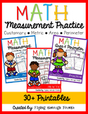 Measurement 30+ Math Practice Printables 4.MD.1 4.MD.2 4.MD.3