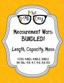 Capacity, Length and Mass (Weight): Measurement Wars Bundle!