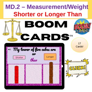 Preview of Measurement/Weight Shorter or Longer Than Boom Cards MD.2