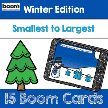 Preview of Measurement-Winter Boom Cards