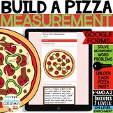 Measurement Word Problems: Build a Pizza! Digital Activity