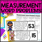 Measurement Word Problems & Math Centers | 2nd Grade | 2.MD.5