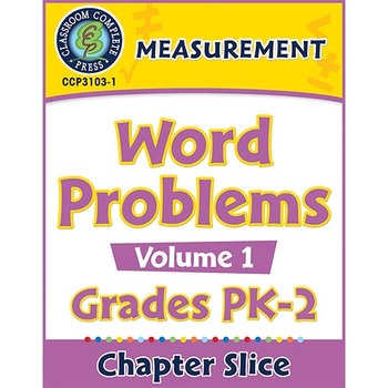 Preview of Measurement: Word Problems Vol. 1 Gr. PK-2