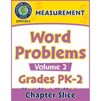 Preview of Measurement: Word Problems Vol. 2 Gr. PK-2