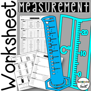 Preview of Measurement Worksheet for Review or Assessment