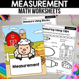 Non Standard Measurement 1st Grade Units Measuring with Cu