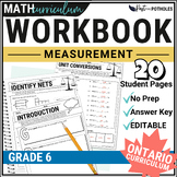Measurement Worksheets: Converting Metric Units Surface Ar