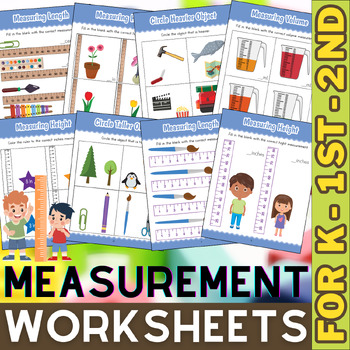 Preview of Measurement Worksheets Inches and Centimeters | Measurement Activities | Kg ml..