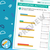 Measurement Worksheets | Measuring Length Activity