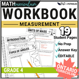 Measurement Worksheets: Metric Units, Area of Rectangles, 