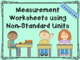 Measurement Worksheets using Non-Standard Units- Distance 