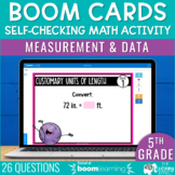 Measurement & Data Boom Cards | 5th Grade Digital Math Rev