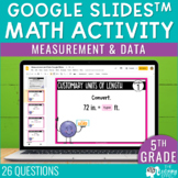 Measurement & Data Google Slides | 5th Grade Math Review T