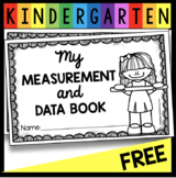 Measurement and Data Vocabulary Book - FREE - Kindergarten Math Center