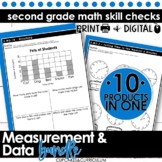 Measurement and Data Worksheets for Second Grade Math
