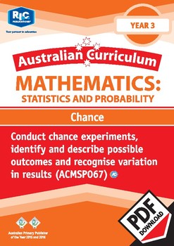 Preview of Statistics and Probability: Chance – Year 3
