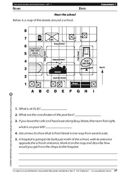 measurement and geometry location and transformation 1 year 3