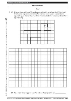 Measurement and Geometry: Location and transformation 3 – Year 5