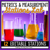 Measurement and Metrics Lab Stations Activity [Print & Dig