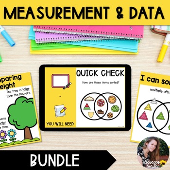 Preview of Measurement and Sorting Bundle : Length, Height, Weight, Capacity and Sorting