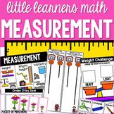 Measurement for Preschool, Pre-K, & Kindergarten (Capacity Length Height Weight)
