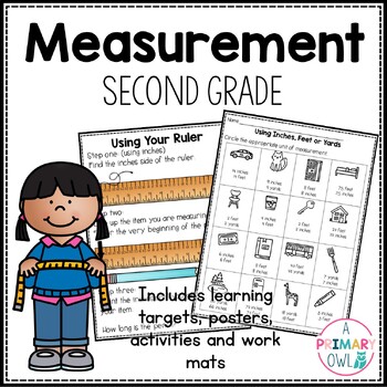 Preview of Measurement Unit for Second Grade